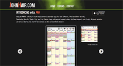 Desktop Screenshot of johnhair.com
